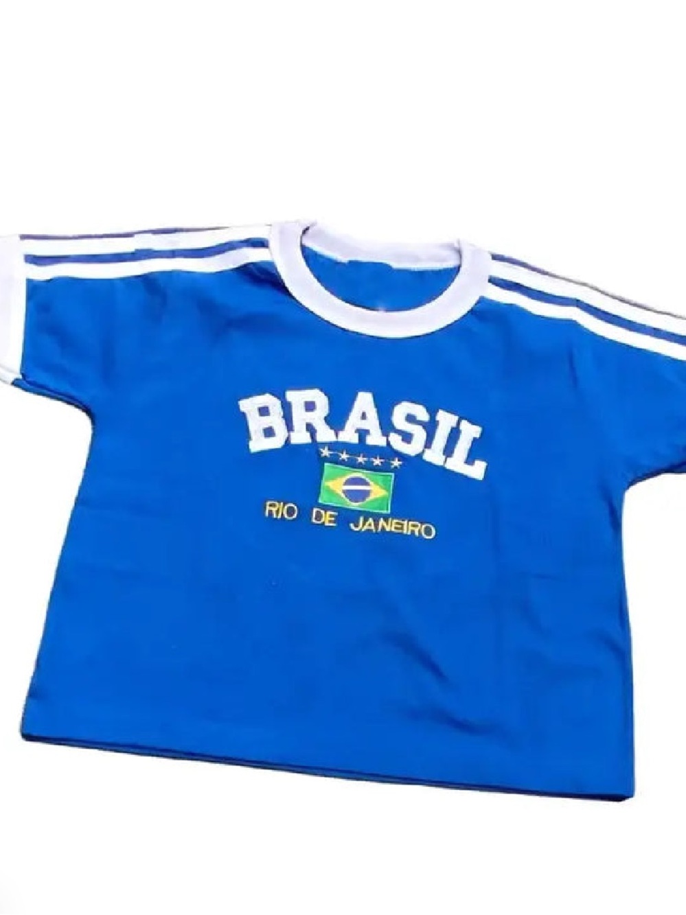 Brasil Cropped Tee + Shorts Set